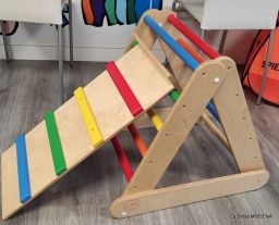 TRIANGOLO PIKLER LE CHICCHE DI SARA CON SCIVOLO MONTESSORIANO