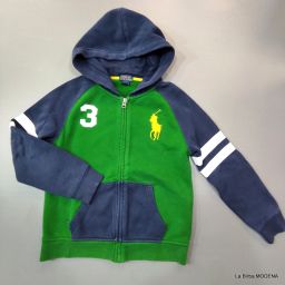 FELPA ZIP RALPH LAUREN