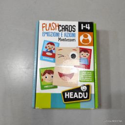 FLASH CARDS EMOZIONI E AZIONI MONTESSORI HEADU