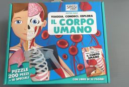 PUZZLE SASSI 210 PZ CORPO UMANO