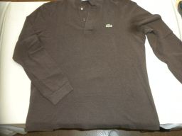 POLO M/L LACOSTE TG4