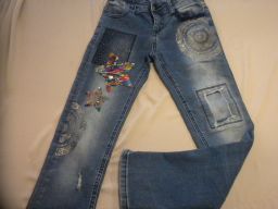 JEANS ELASTICIZZATI DESIGUAL