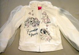 FELPA FULL ZIP PRINCIPESSE DISNEY