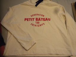 FELPA C/CAPP PETIT BATEAU TG L