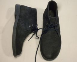 SCARPE C/LACCI TIPO CLARKS BLU