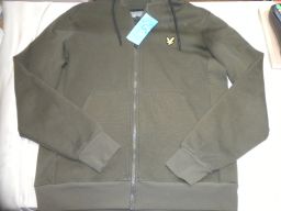 FELPA FULL ZIP LYLE&SCOTT TG S UOMO