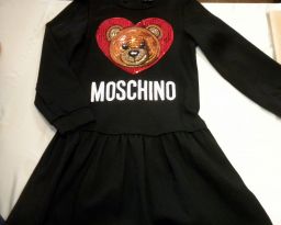 ABITO M/L MOSCHINO NERO