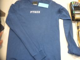 FELPA PYREX TG XS UOMO