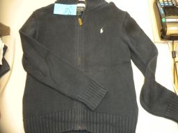 CARDIGAN C/ZIP RALPH LAUREN