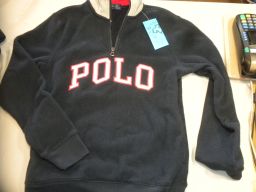 FELPA PILE C/ZIP RALPH LAUREN