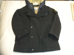 CAPPOTTO LANA STONE ISLAND BLU SCURO