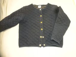 CARDIGAN PETIT BATEAU BLU