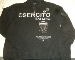 MAGLIONE C/ZIP ESERCITO ITALIANO