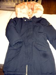 PARKA PIUMINO BABY A BLU