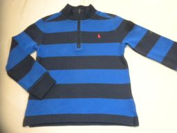 MAGLIONE COTONE C/ZIP RALPH LAUREN