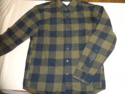 CAMICIA M/L FLANELLA ABERCROMBIE TG XS UOMO