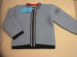 CARDIGAN TIROLESE 100% LANA