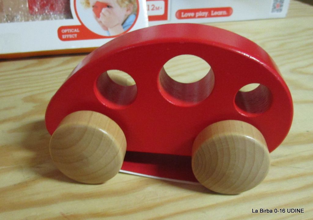 HAPE GIOCO LEGNO MINI VAN