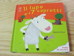 LIBRO TATTILE IL LUPO E I 7 CAPRETTI