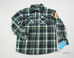 CAMICIA FELPATA M/L BENETTON 10-11