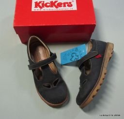 SCARPE PELLE KICKERS