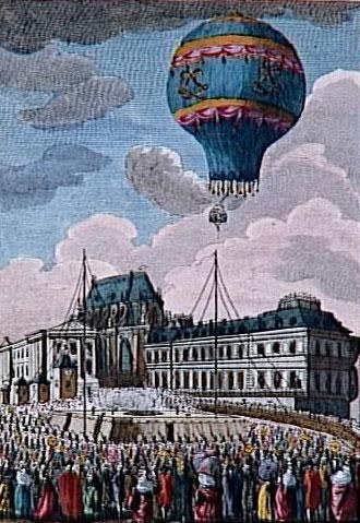 La mongolfiera vola a Versailles