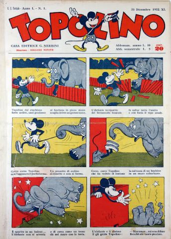 Il primo Topolino italiano